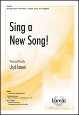 Sing a New Song! SATB choral sheet music cover